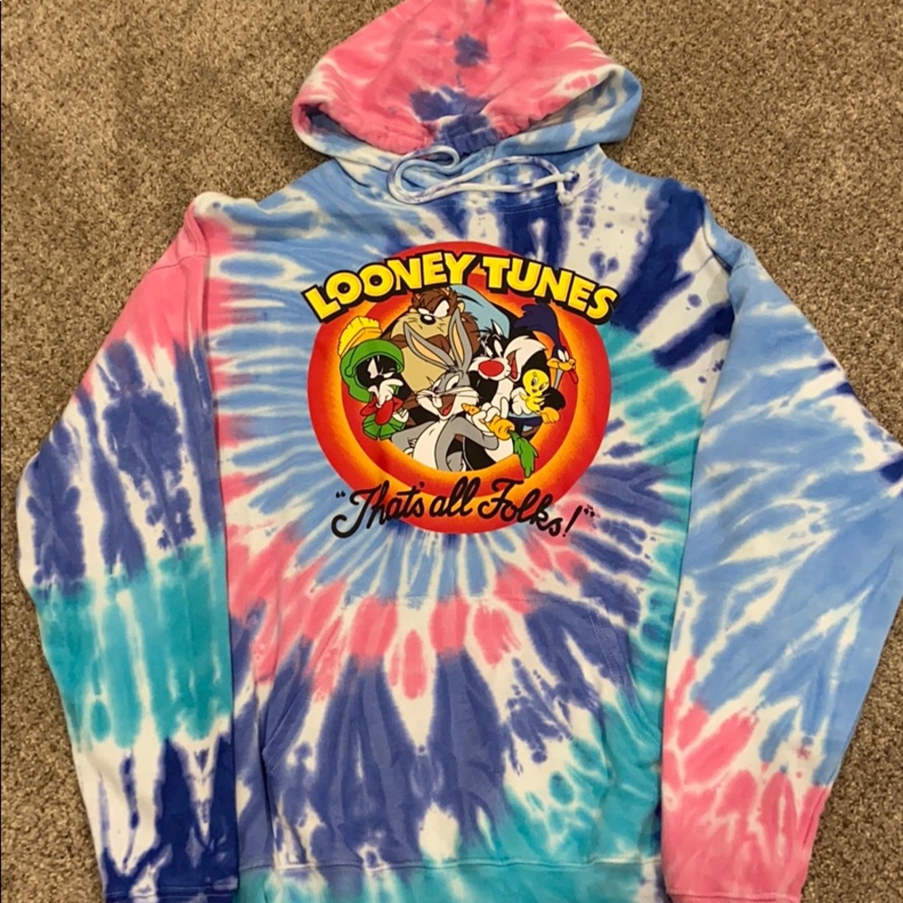 Looney Tunes Tie Die Sweater